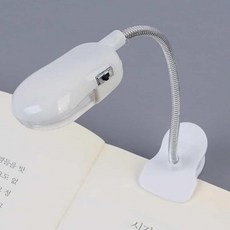 2구 LED 헤드캡 독서등 책상LED스탠드 건전지독서등, 기본