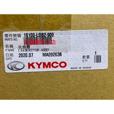 光陽 KYMCO LDB2 化油器總成 適用刺激 XCITING 250 (零件號碼 16100-LDB2-900), 1個
