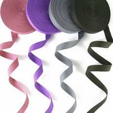 (1롤 50마) 헤링본 면 테이프 끈 10mm 추가컬러 TC테이프, 22. 다크 그레이, 1개