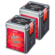 딜마 T시리즈 로즈 위드 프렌치 바닐라 허브차, 100g, 1개입, 2개