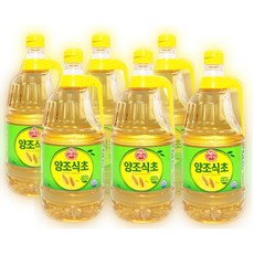 오뚜기 양조식초 1.8L 6개 박스