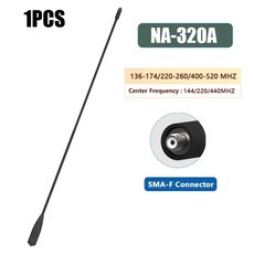 DS OQ NAGOYA DM 공중 트라이 10W 144 NA 라디오 440MHZ 220 UV 밴드 5RM 안테나 26 32 이득 320A 50O SMA 1701A 여성 채찍, 01 CHINA, Antenna 1