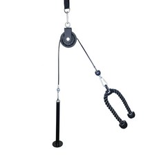 DIY 홈짐 케이블 도르레 풀다운 삼두 세트 삼두운동 패키지 운동, DIY 8cm 길이 걸이 3개