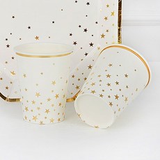 파티컵 트윙클스타 골드 6개입, 1개