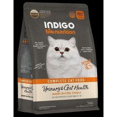 INDIGO bio nutrition 貓咪完整營養 泌尿與腸道健康, 英迪格貓糧-泌尿&腸道2kg, 1個