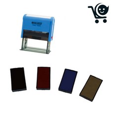 자동스탬프용 리필패드 N-0822용 (불변잉크) 흑/적/청+그래Shop, 흑색