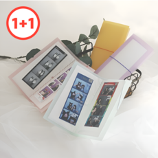 다잇즈 야구티켓홀더 영화 티켓북 인생네컷 앨범 1+1, 옐로우, 핑크