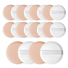 密合氣墊粉撲, 米色, 20個