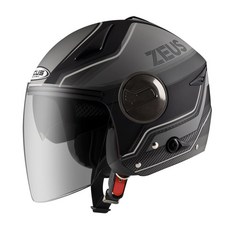 ZEUS ZS 612A AD17 內墨鏡 兩段通風 防水設計 全可拆 多色 半罩 3/4罩 安全帽, 消光黑灰