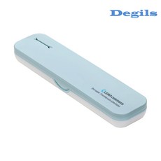 크린챔버 국내제조 uv led (충전식+건전지) 휴대용 칫솔살균기 1인용 DK-900, 블루