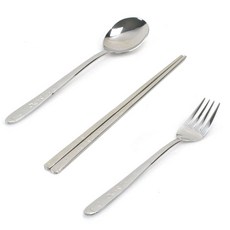 [행복사이소] 어린이집 유치원 유아 스푼 수저 젓가락 포크 1p, 어린이 샌딩젓가락