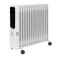 (본사공식) 한양테크 타이머 전기 라디에이터 5핀/7핀/9핀/11핀/15핀 동파방지 가정용 업소용, 타이머 라디에이터 15핀(블랙 HY-15P)