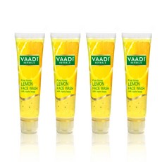 Vaadi Herbals CPS 바디 허벌 레몬 페이스 워시 60ml, 4개