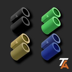 TAGART 홉업고무 HIGH PRECISION HOP-UP BUCKING rubber 홉업버킹, 1개, (B타입)있음/70도(flatdarkearth)