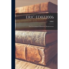 (영문도서) Eric Ed022006: The Forecasting of Manpower Requirements. Paperback, Hassell Street Press, English, 9781013442841