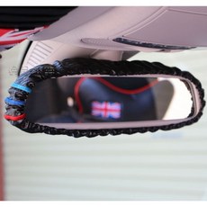 【逸品汽車百貨】車用 高檔 碳纖維英國旗 米字旗 後視鏡護套 後照鏡套 可拉伸 卡夢, 1個