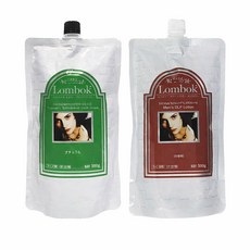 [가인] 롬복 헤나 트리트먼트 컬러크림 1 2제 500ml /오징어먹물/새치/, 내추럴브라운, 1개
