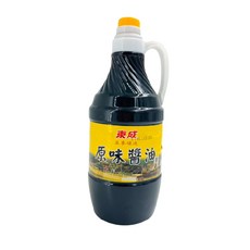 東成原味醬油1600ml - 古法釀造，台灣在地風味，各式料理適用, 1個, 1.6L