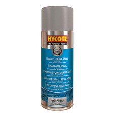 HYCOTE 汽機車輪圈噴漆 輪圈修復 輪胎保護 多色可選 DIY, 1個, Steel鋼色