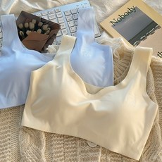 內衣女無痕發育期學生無鋼圈運動文胸美背透氣顯胸小背心薄款