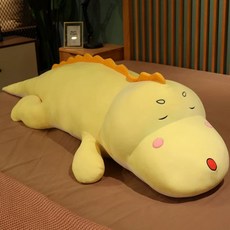 강아지 개 멍멍이 봉제인형 소형 대형 중형, 1개, D. 옐로우 악어 .m