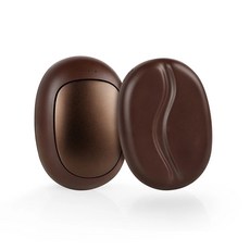 【2入組】咖啡豆暖手寶 分離磁吸式 暖蛋 三檔調溫 造型暖手寶 USB充電 交換禮物 保暖小物, 咖啡色, 咖啡豆暖手寶