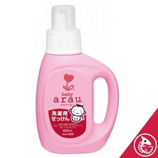 Arau baby 愛樂寶寶貝 無添加洗衣液 800ml 溫和潔淨寶寶衣物, 1瓶