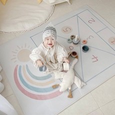 HAPPYMOON 사방치기 놀이매트 땅따먹기매트 120*200CM