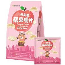 Vilson米森 蘋果脆片, 1個, 蘋果脆片 / 5484, 40g, F