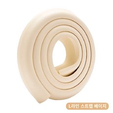 접이식 좌식 테이블 책상 가구 이동식 소형 침대 다용도 학생 자취방 노트북 간이, L타입 범퍼방지턱-베이지 2m조립(4m양면 증정)