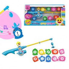 플유 핑크퐁 아기상어 숫자송 낚시놀이, 1개, GE01 레오