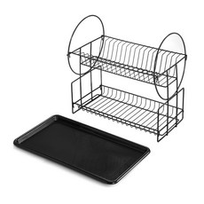 廚房大容量碗架瀝水架放碗架子水槽上方的碗碟瀝水收納架dishrack, 1個, 1個