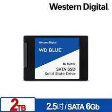 WD 藍標 Blue 2TB 3D NAND SATA SSD 固態硬碟