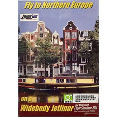 FlightSoft Fly to Northern Europe 模擬飛行2004版資料片 - PC 絕版現貨, 1個
