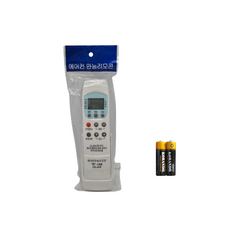 통합 만능 에어컨 리모컨 AAA건전지 세트, 1개