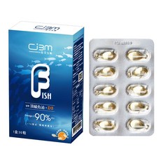 【冠軍生醫】魚油D3 (30顆/盒) - Omega-3脂肪酸、維生素D3, 1個, 冠軍生醫 頂級魚油D3 30顆/盒, 30顆