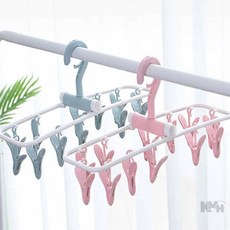 인프마켓 건조대 빨래 집게 사각 미니빨래건조대 베란다빨래걸이 접이식빨래건조대, 사각양말집게, 상세페이지 참조
