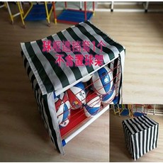 온코 공 정리함 체육관 학교 배구 바구니 농구 볼캐리어, 1개, 볼프레임 커버 단층