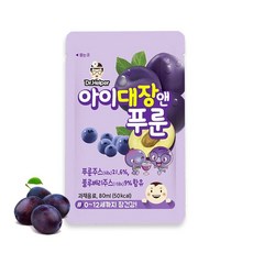 닥터헬퍼 아이대장앤 푸룬 80mlx1개/어린이 푸룬주스, 180ml, 1개