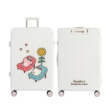 【TLCSTORE卡若特品牌館】卡娜赫拉的小動物28吋行李箱，拉鍊旅行箱，海關鎖飛機輪，2年保固