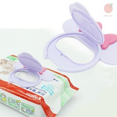 탈부착 물티슈캡 캡형 케이스 뚜껑 물티슈 리필, 5-티슈캡-리본블랙, 1개