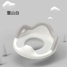 兒童專用 皇冠坐便墊圈 SY-429 嬰兒馬桶圈 寶寶便盆器, 雪山白