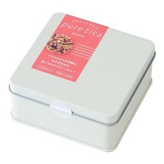 pure tica 먹을 수 있는 과일 티 피치 60g 캔 포장, 1