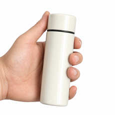 르웨이 휴대용 316 스테인리스 보온 보냉 가벼운 미니 텀블러 125ml, 1개, 샤인 화이트
