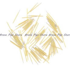 호환 스테인리스 스틸 용수철 테스트 프로브 포고 핀 P50-B1 직경 0.5mm 길이 16.35mm 3A 100 개/봉지