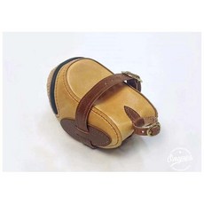 自行車座包 單車尾包 騎行掛包 2.5厚樹膏牛皮 純手工, 如圖所示, 1個