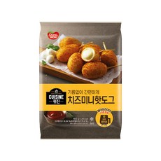 퀴진 크리스피 치즈미니핫도그 405g, 1개, 1개