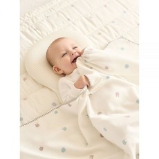 밀로앤개비 베이비 모달 코튼 기모 블랭킷 퍼니다이노, 기모 블랭킷(퍼니 래빗)