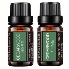 레노포프 천연 에센셜오일 & 블랜딩오일 35종 테라퓨틱등급, 2개, 19.시더우드, 10ml