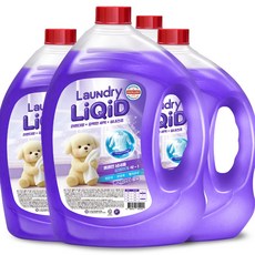 세제 리퀴드 라벤더향 [3개구매시1개더] 베이킹소다 강력한 세척력 액체 세탁세제, 1개, 2.5L